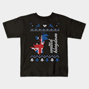 Christmas in UK Kids T-Shirt